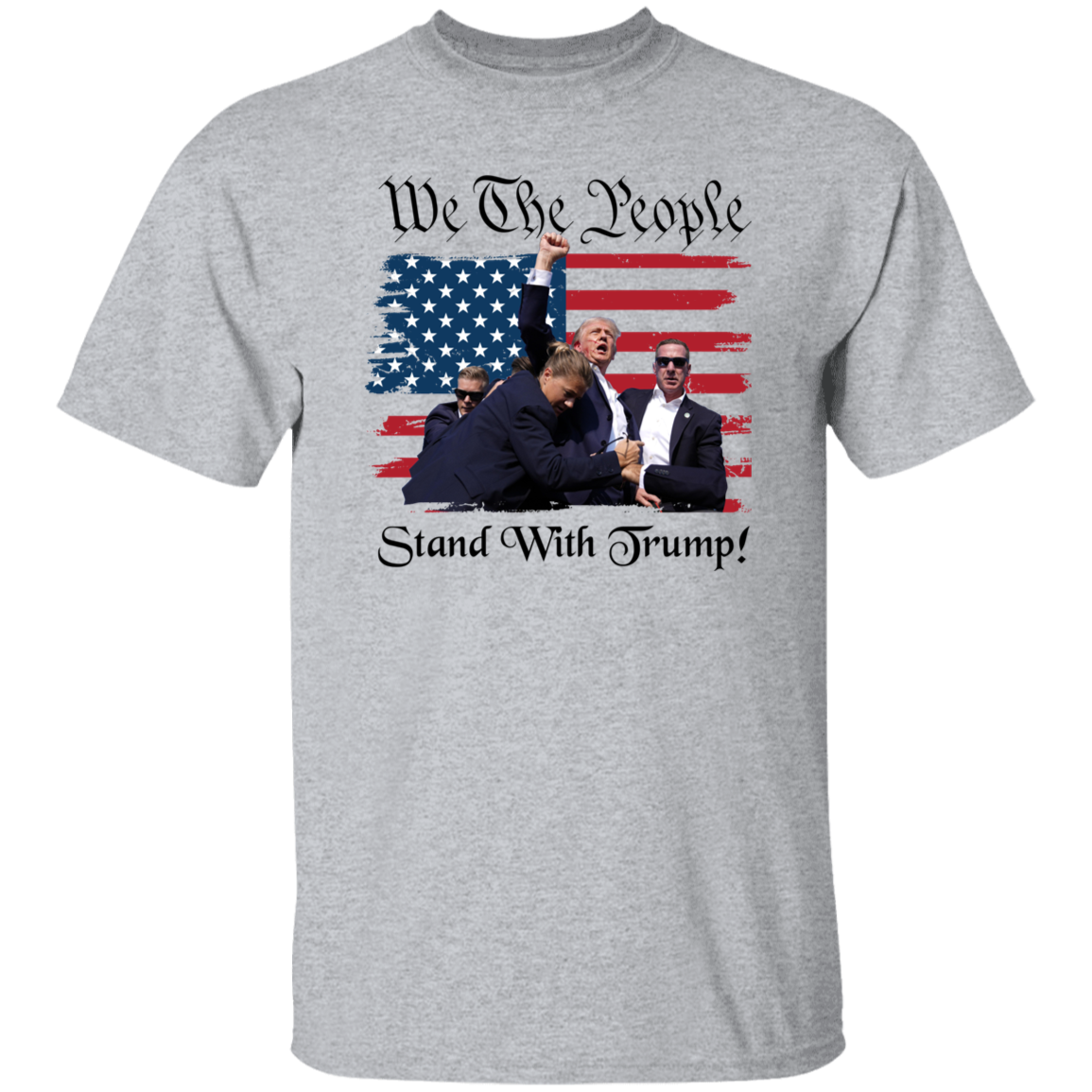We The People Stand With Trump Bright Shirt HA75 63314