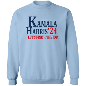 Kamala Harris Let's Finish The Job Bright Shirt TH10 63361