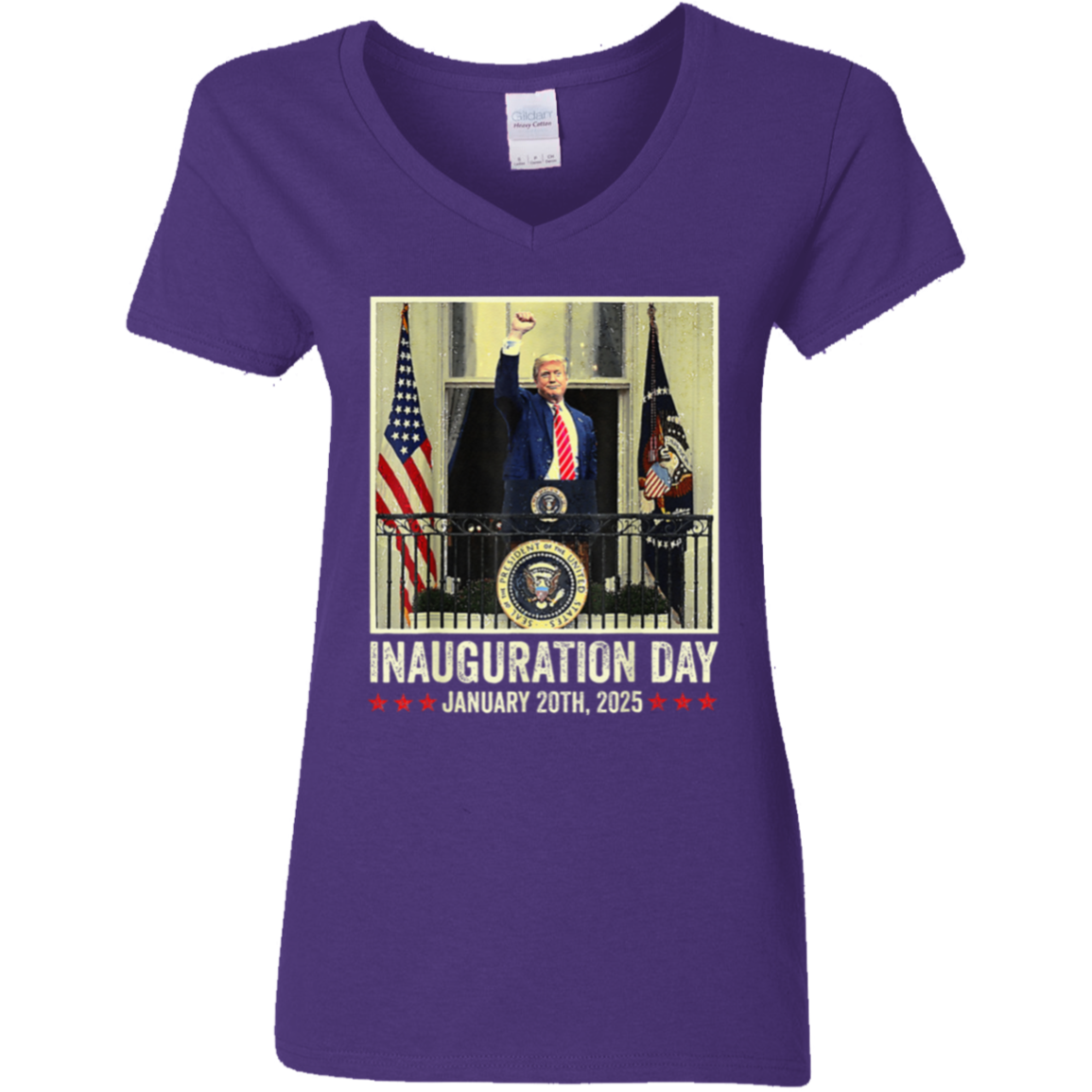 President Donald Trump Inauguration Day 2025 Memorabilia  Dark Shirt HO82 65642