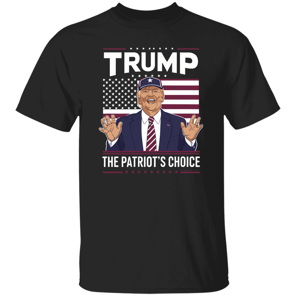 Trump The Patriot's Choice Dark Shirt HA75 62720