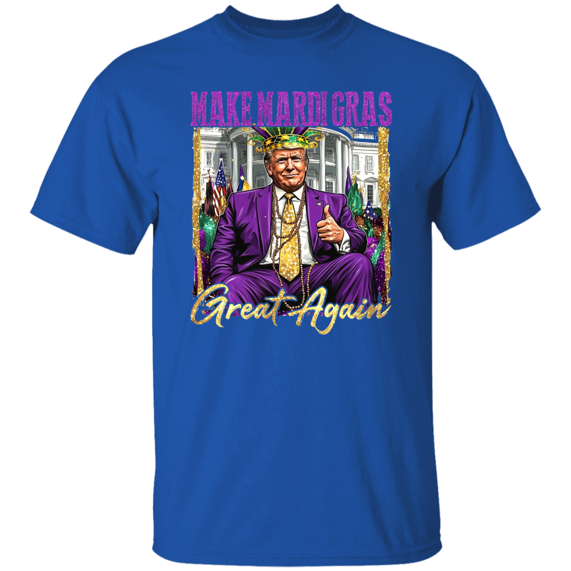 Trump Make Mardi Gras Great Again Dark Shirt Trump Lovers Gift CH07 67286