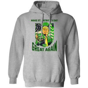 Donald Trump Make St Patrick's Day Great Again Bright Shirt Funny Trump Beer Drinking Shirt LM32 67182