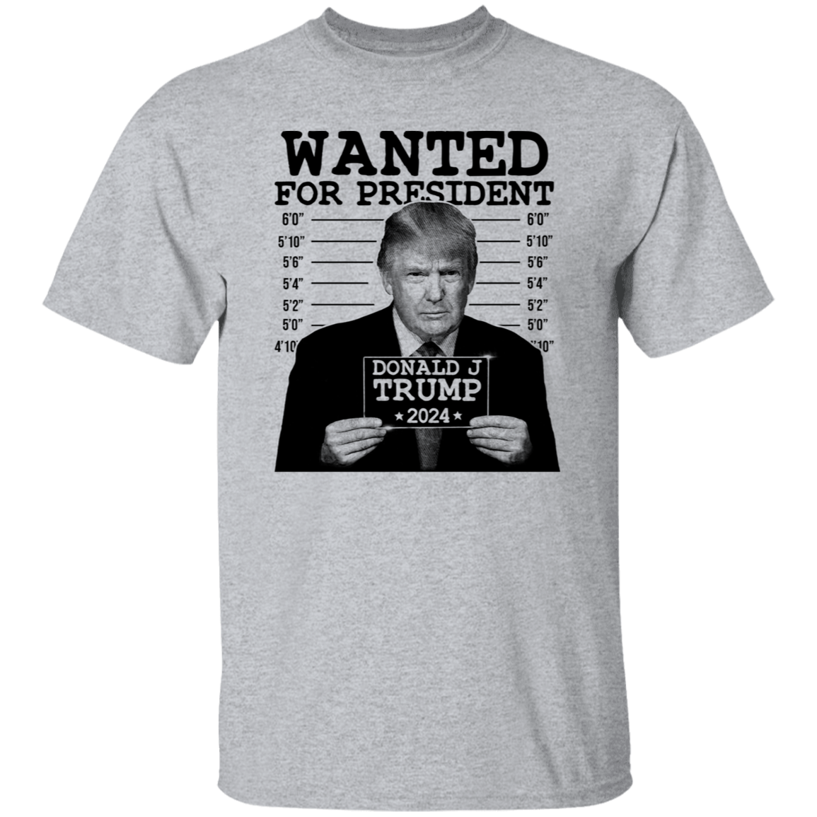 Wanted For President 2024 Donald Trump Shirt DM01 62749