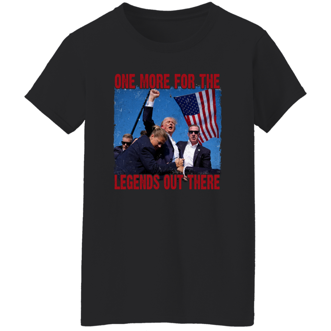 One More For The Legends Out There Trump Sh**ting Shirt HA75 63006