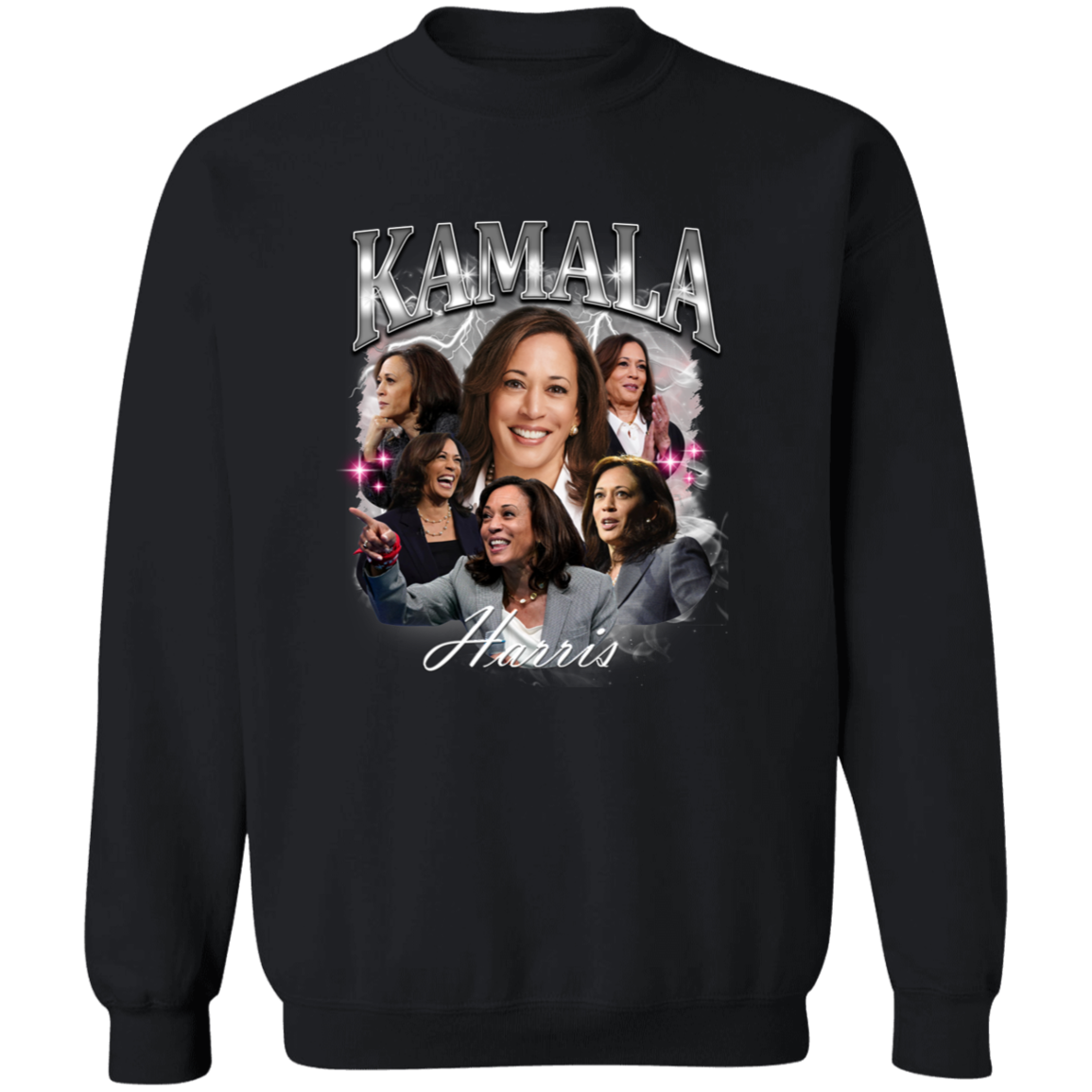 Kamala Harris 2024 Retro Dark Shirt TH10 N369 63485