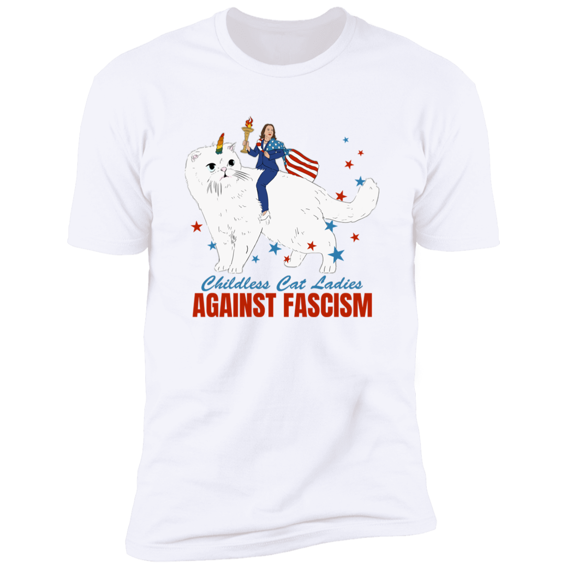 Childless Cat Ladies Against Fascism Bright Shirt HA75 63484