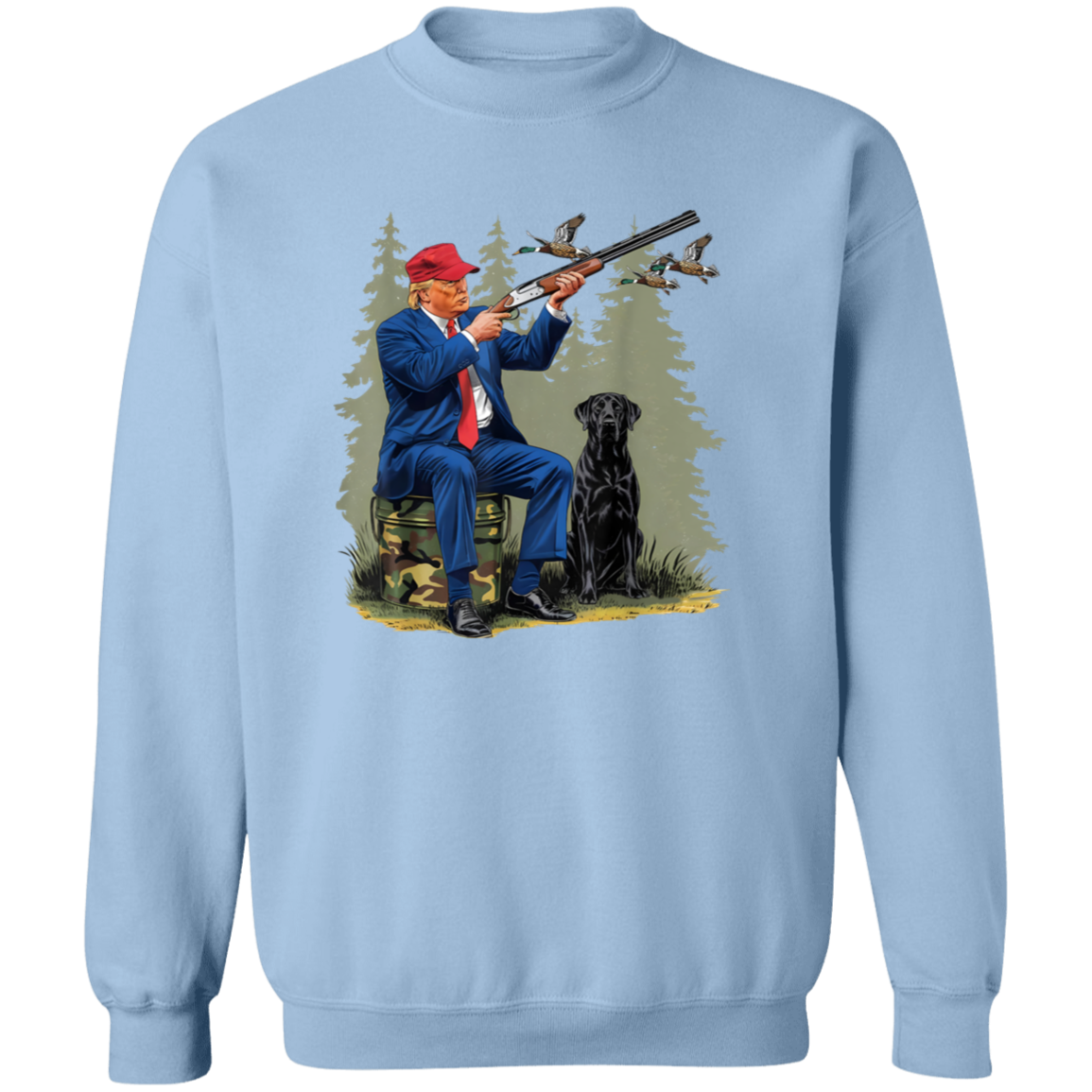 Trump Duck Hunting Bright Shirt HA75 63918