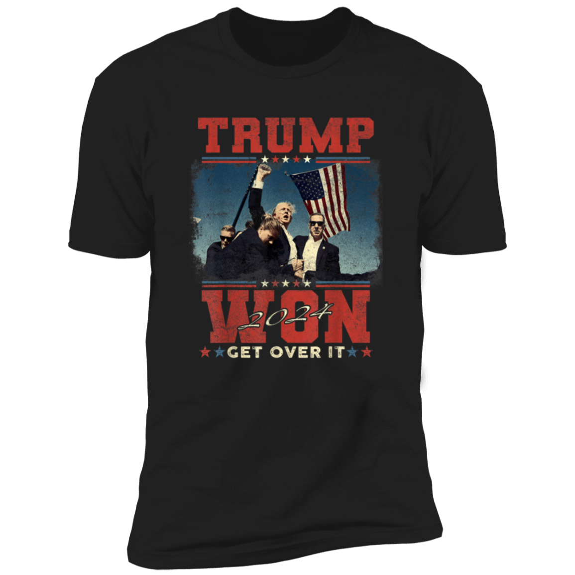 Trump Won President 2024 Dark Shirt HO82 65178