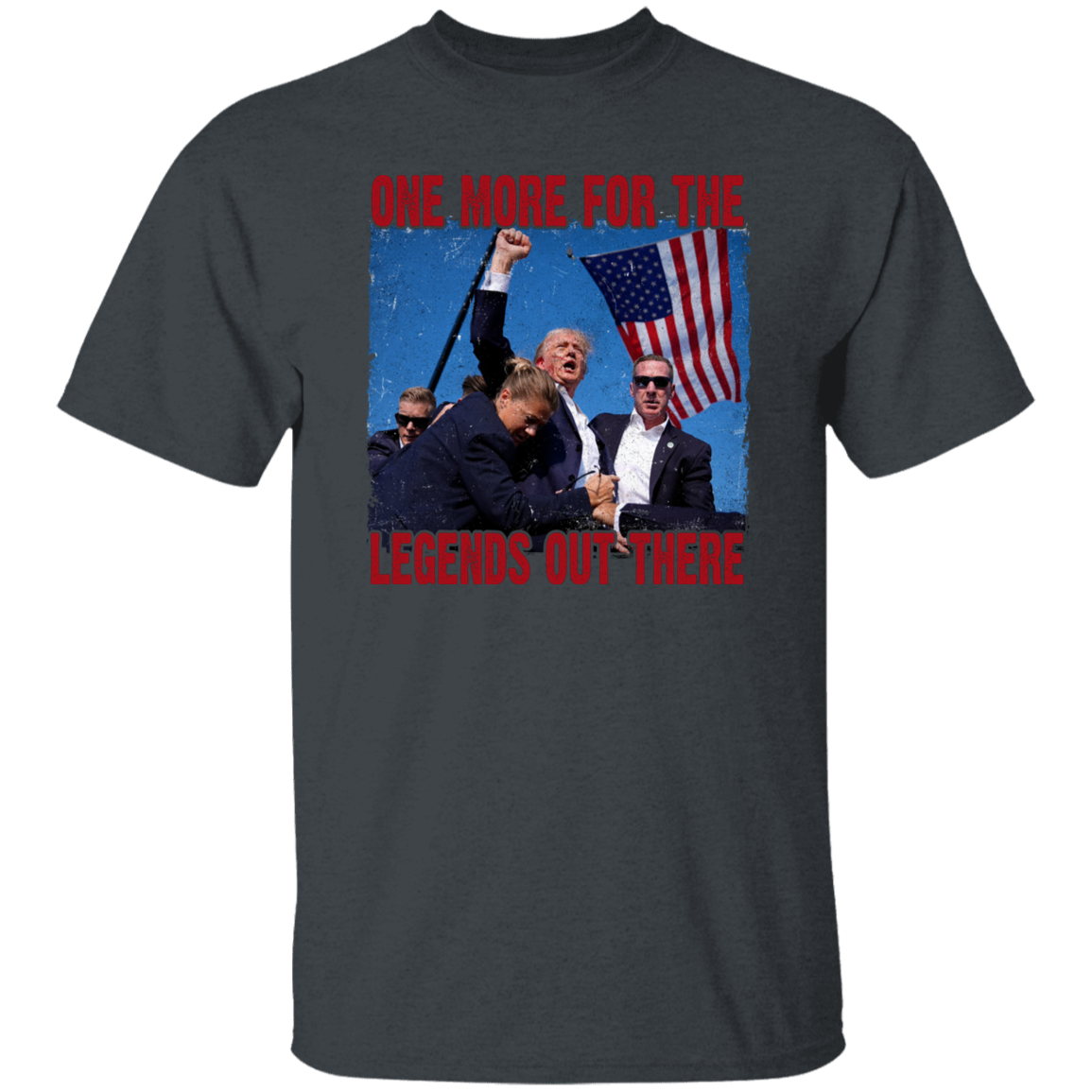 One More For The Legends Out There Trump Sh**ting Shirt HA75 63006