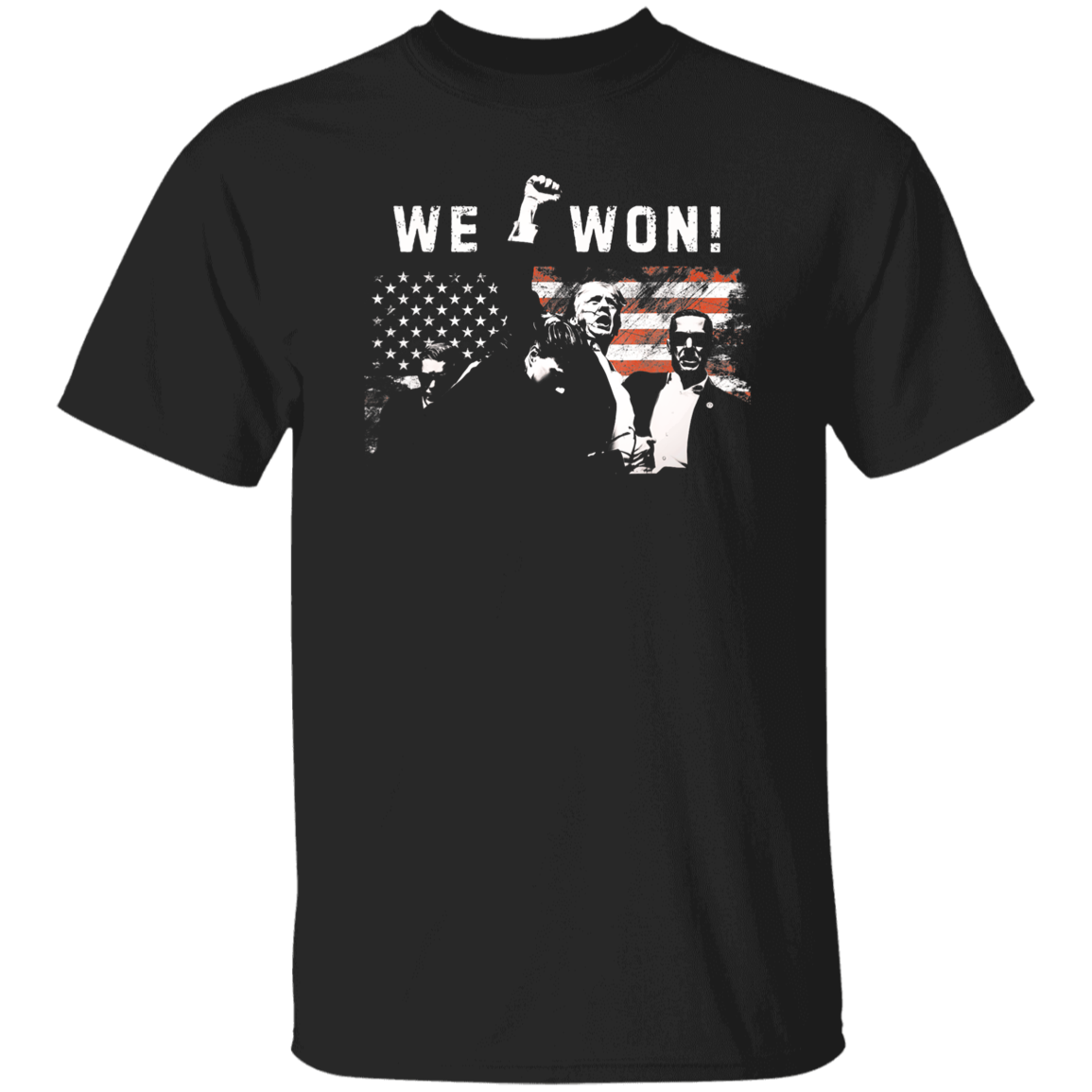 Trump We Won Inauguration 47 US President 2025 Election Dark Shirt HO82 65224