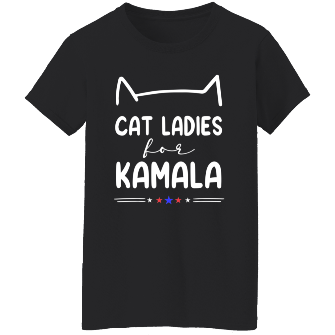 Cat Ladies For Kamala - Kamala Harris 2024 President Shirt HA75 63344