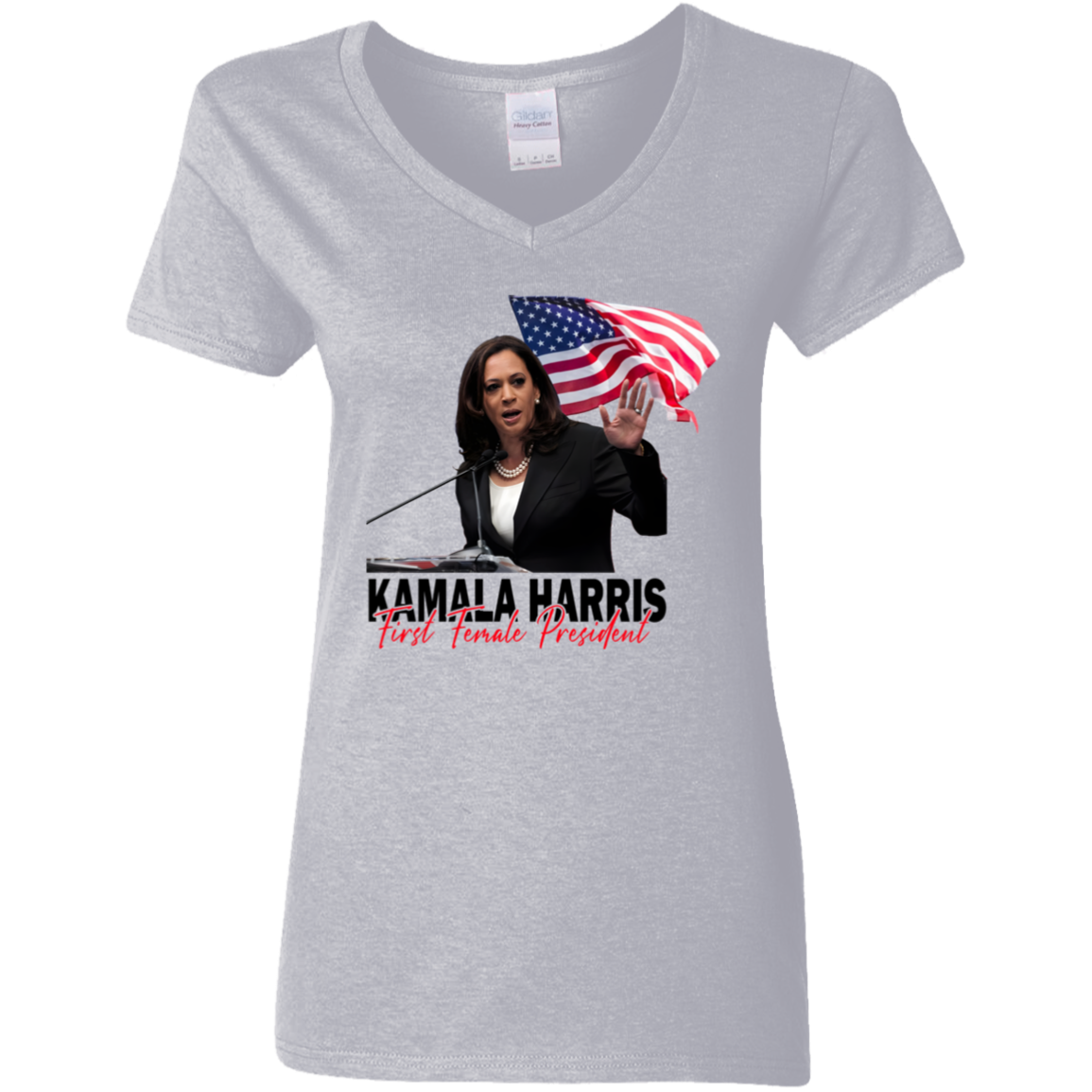 Kamala Harris First Female President Bright Shirt TH10 63381
