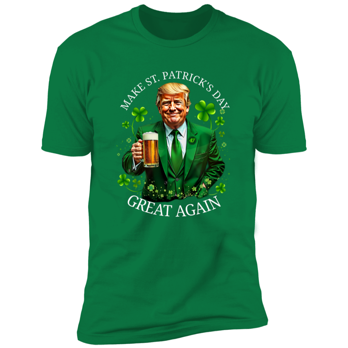 Trump Make ST. Patricks Day Great Again Dark Shirt CH07 67252