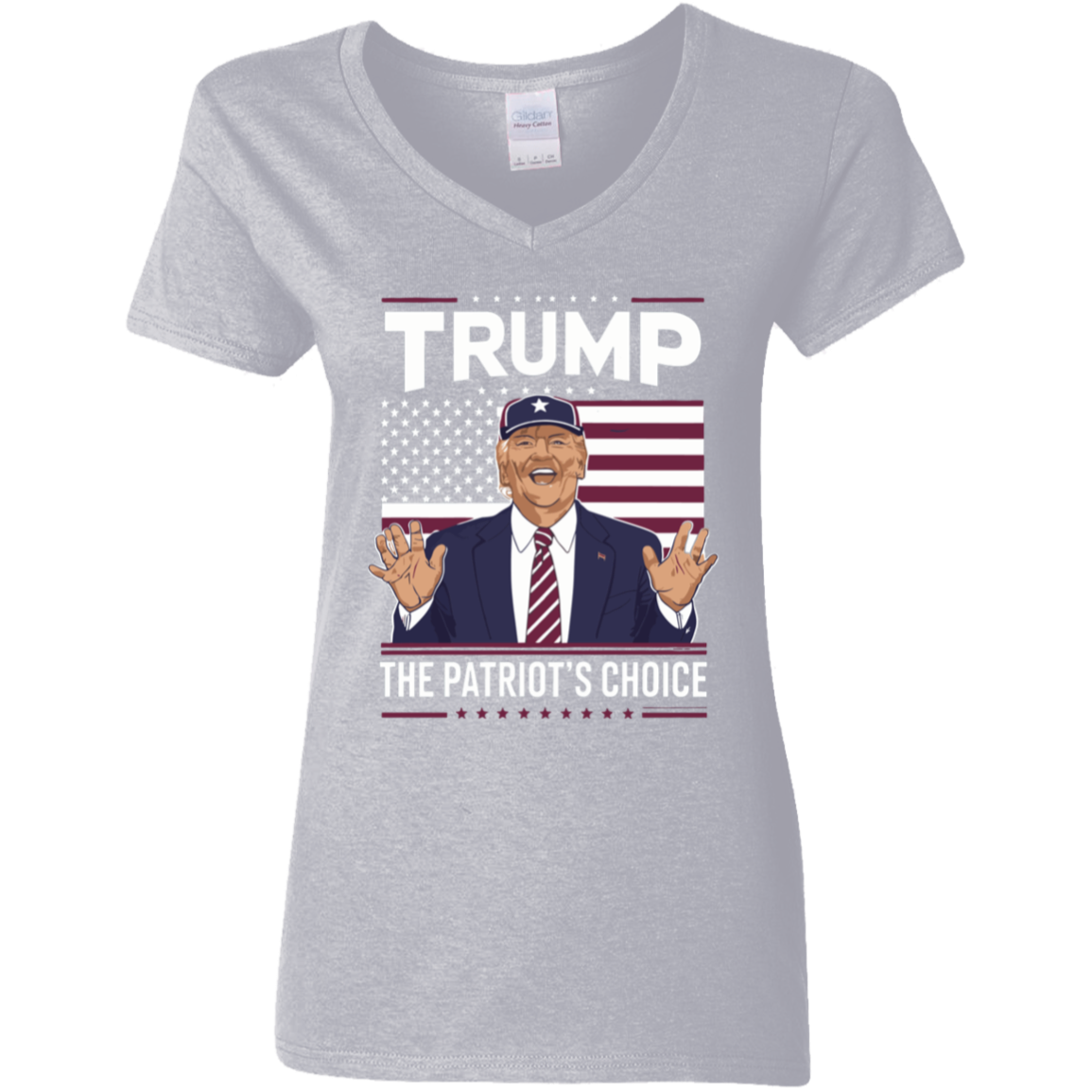 Trump The Patriot's Choice Dark Shirt HA75 62720