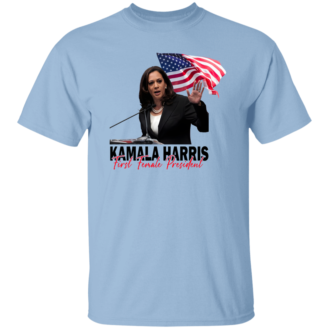 Kamala Harris First Female President Bright Shirt TH10 63381