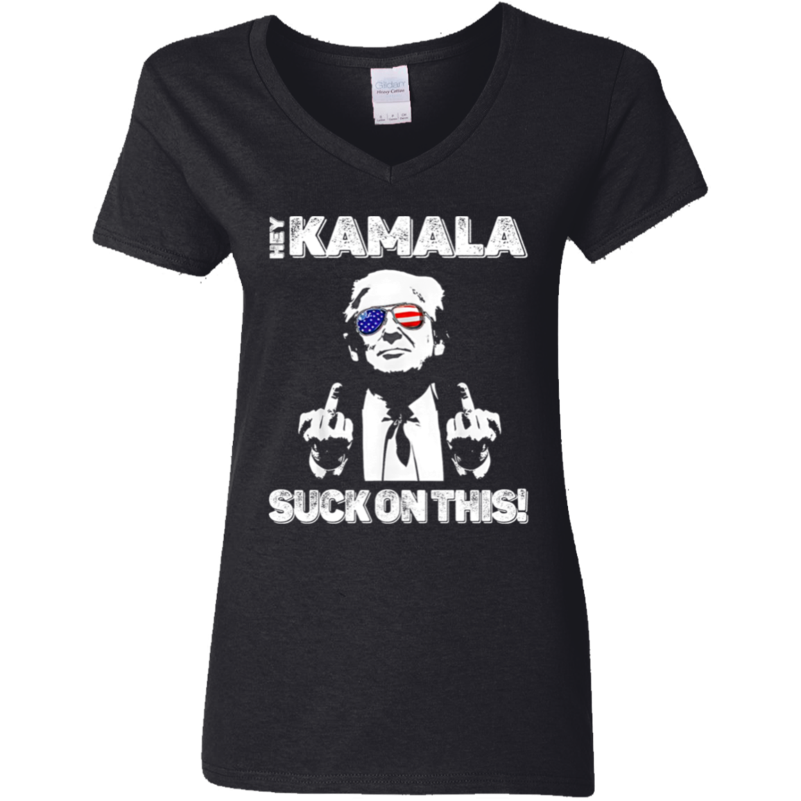 Hey Kamala S**k On This Political Shirt HA75 63392