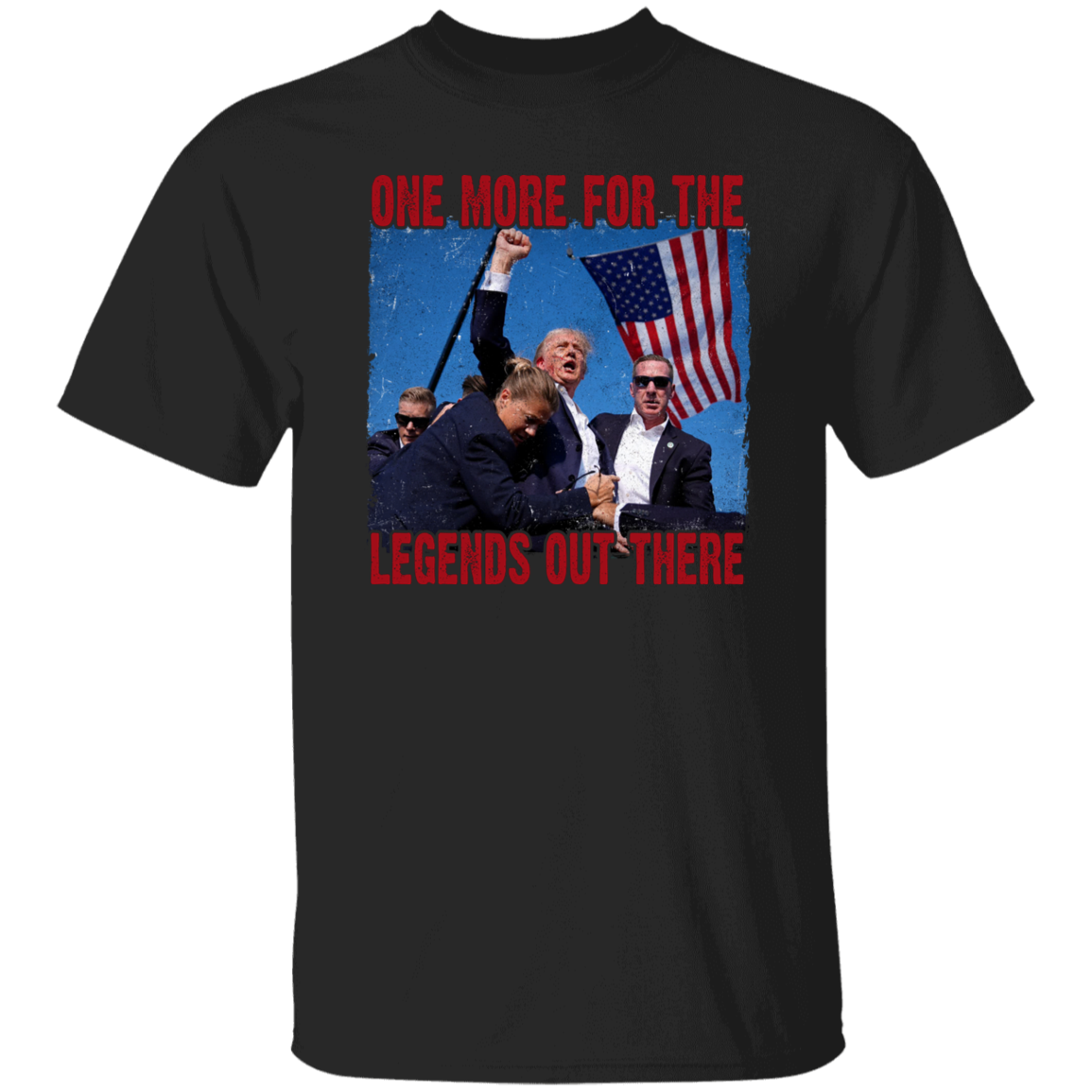 One More For The Legends Out There Trump Sh**ting Shirt HA75 63006