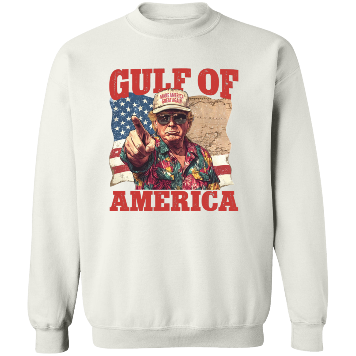 Gulf of Mexico to Gulf of America, President Trump Gulf of America Bright Shirt HA75 64336