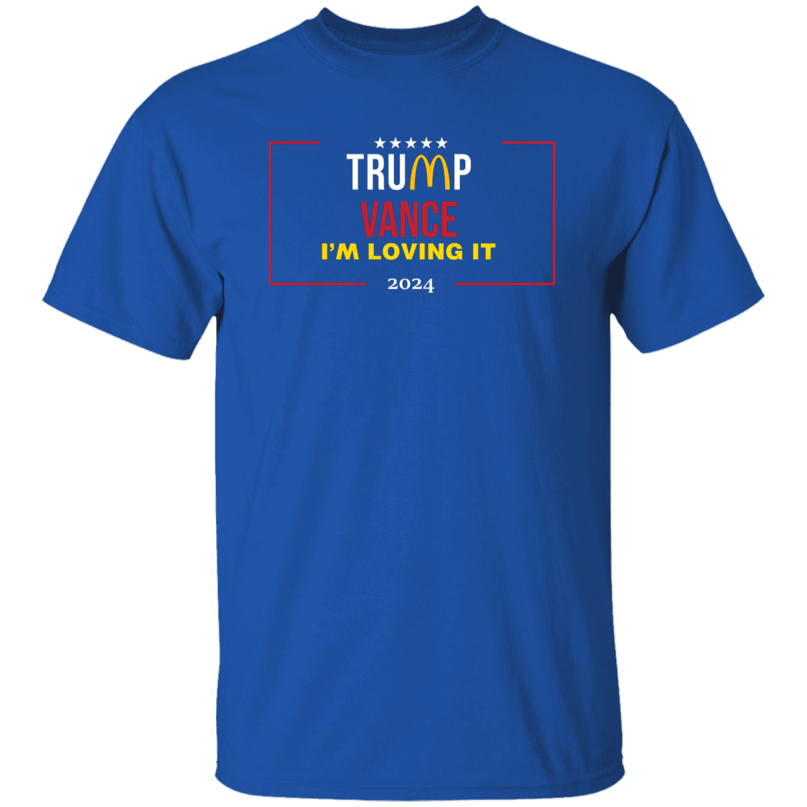 Trump Vanve I Lovin' It 2024 Dark Shirt TH10 63573