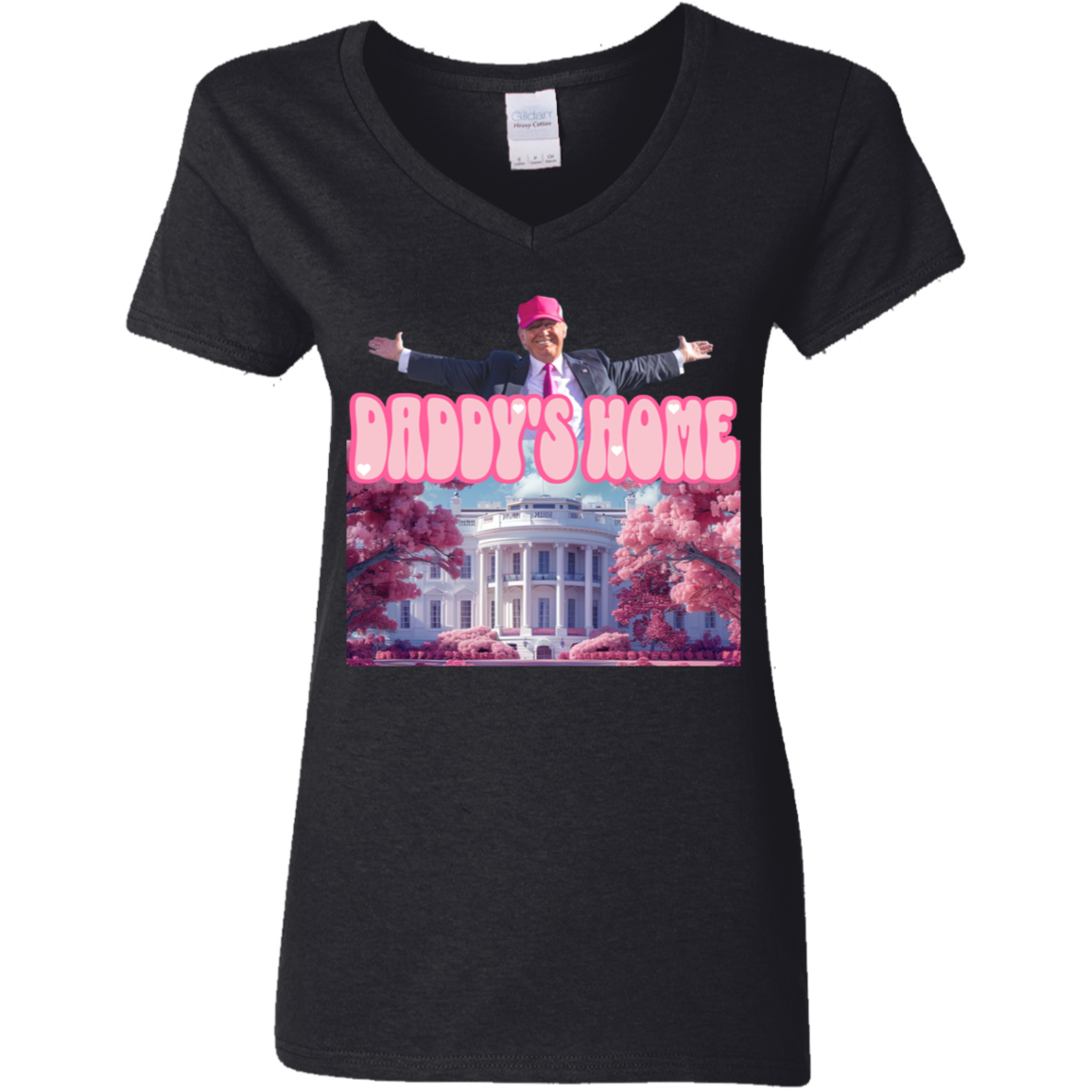 Daddy's Home Trump Pink Dark Shirt HO82 62494