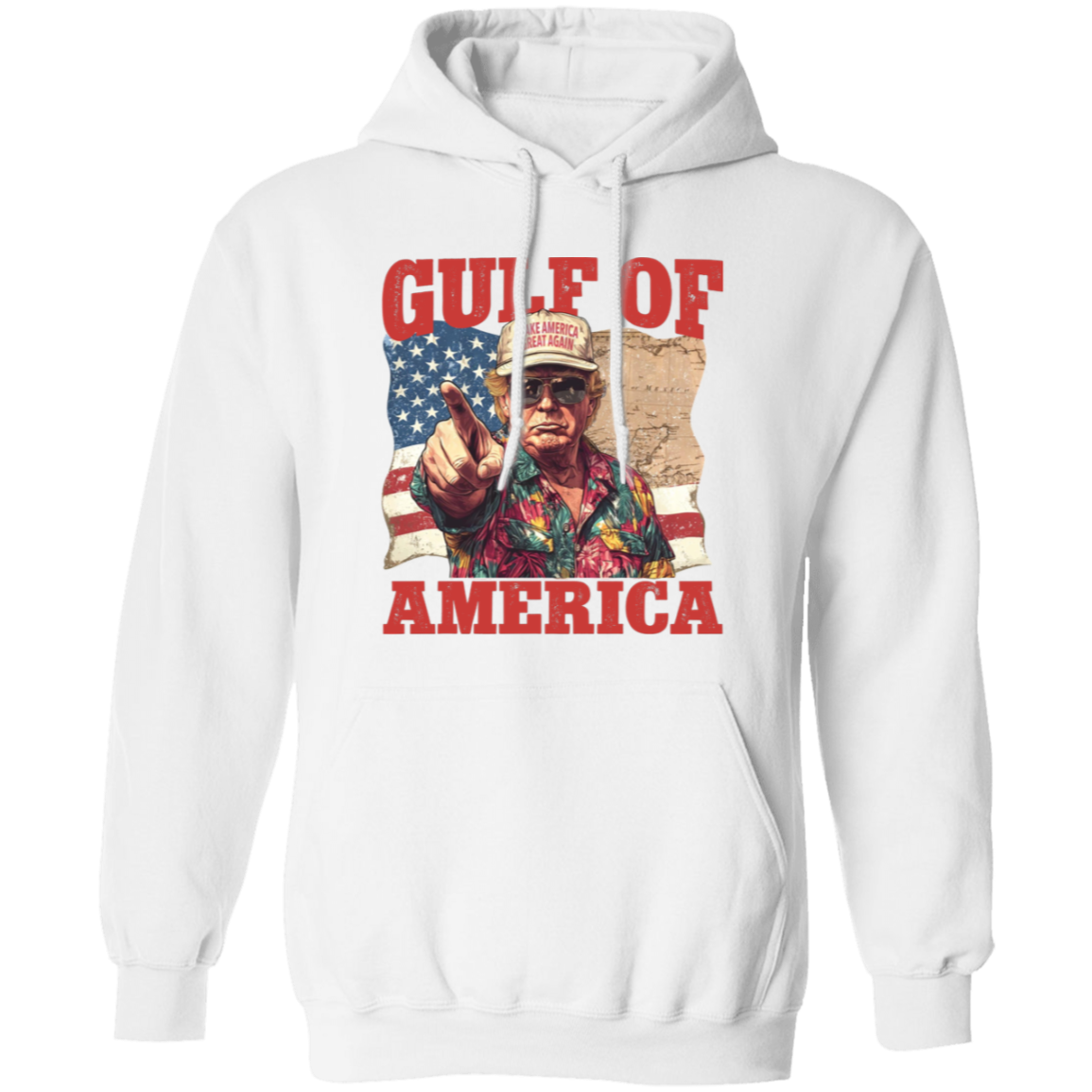 Gulf of Mexico to Gulf of America, President Trump Gulf of America Bright Shirt HA75 64336