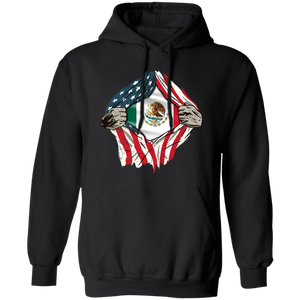 American Grown Mexican Roots USA Mexico Flag Flag Shirt HA75 63322