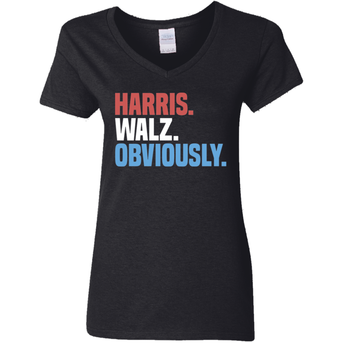 Kamala Harris Walz Obviously Madam President Election Dark Shirt HO82 65012