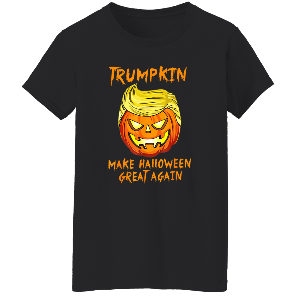 Trumpkin Make Halloween Great Again Trump 2024 Shirt HA75 63408