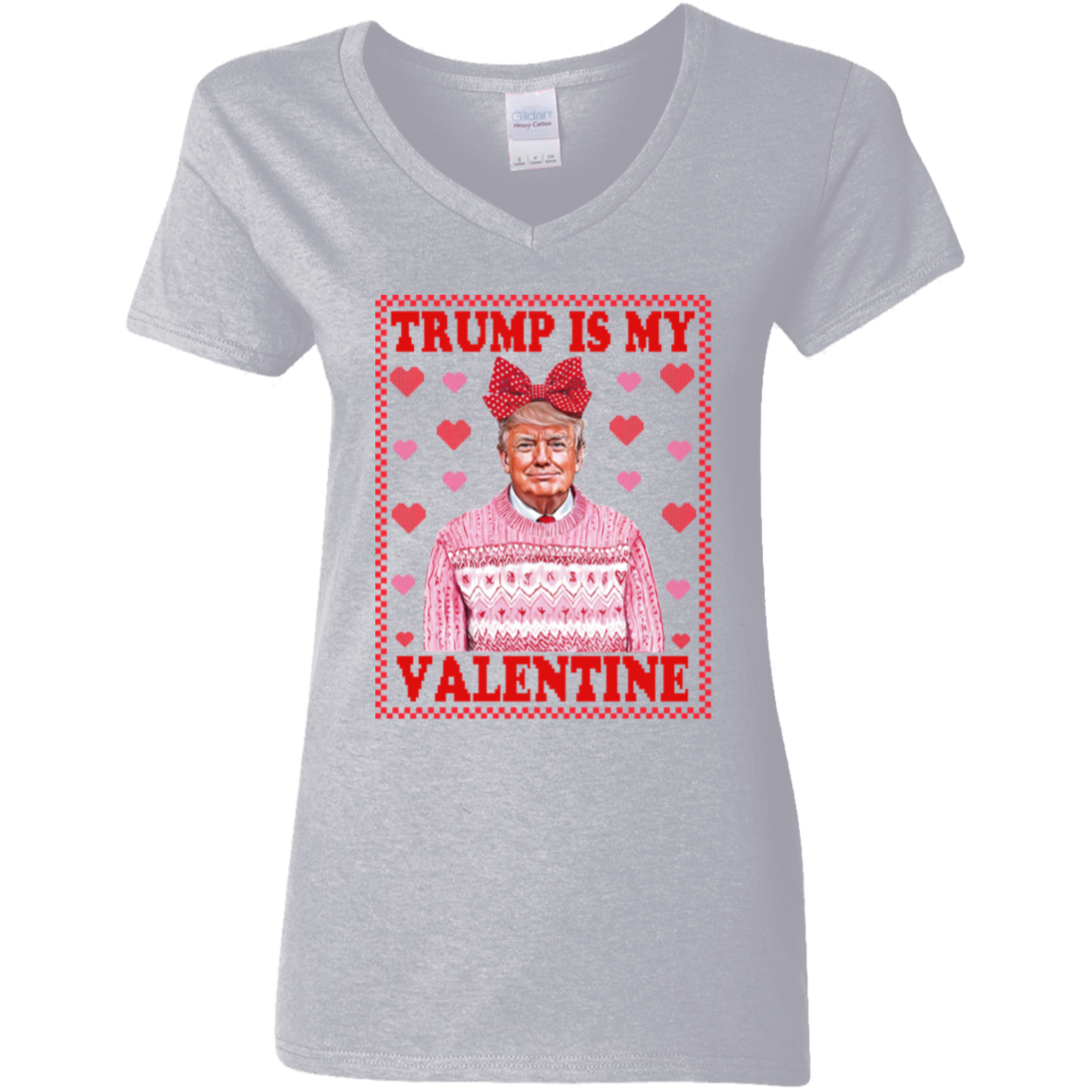 Trump Is My Valentine Dark Shirt TH10 64317
