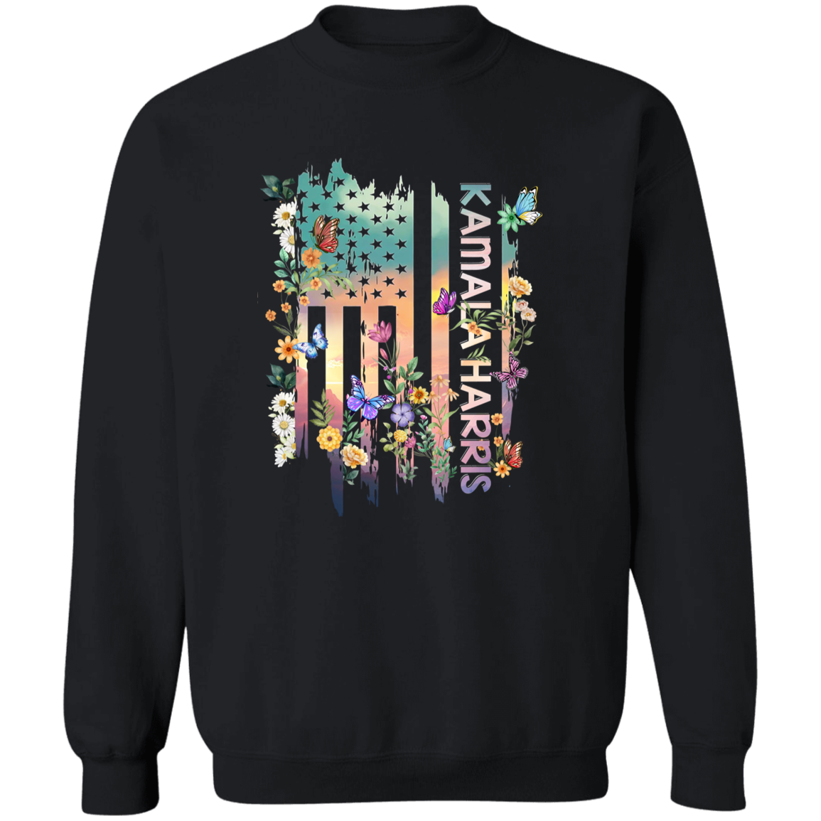 Kamala Harris With Colorful Flower Shirt TH10 N369 63507