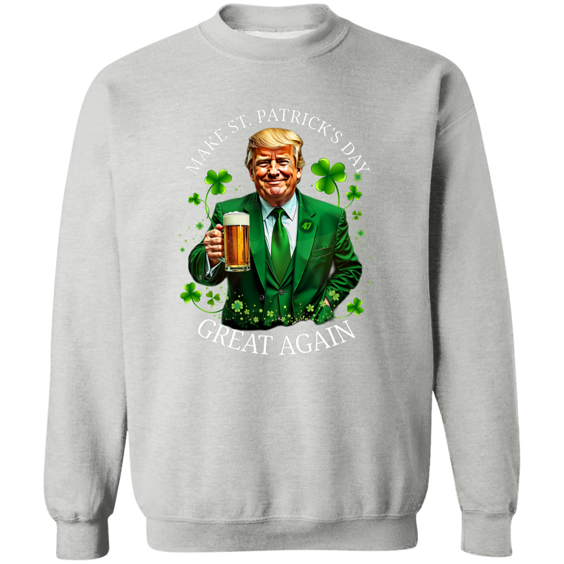 Trump Make ST. Patricks Day Great Again Dark Shirt CH07 67252