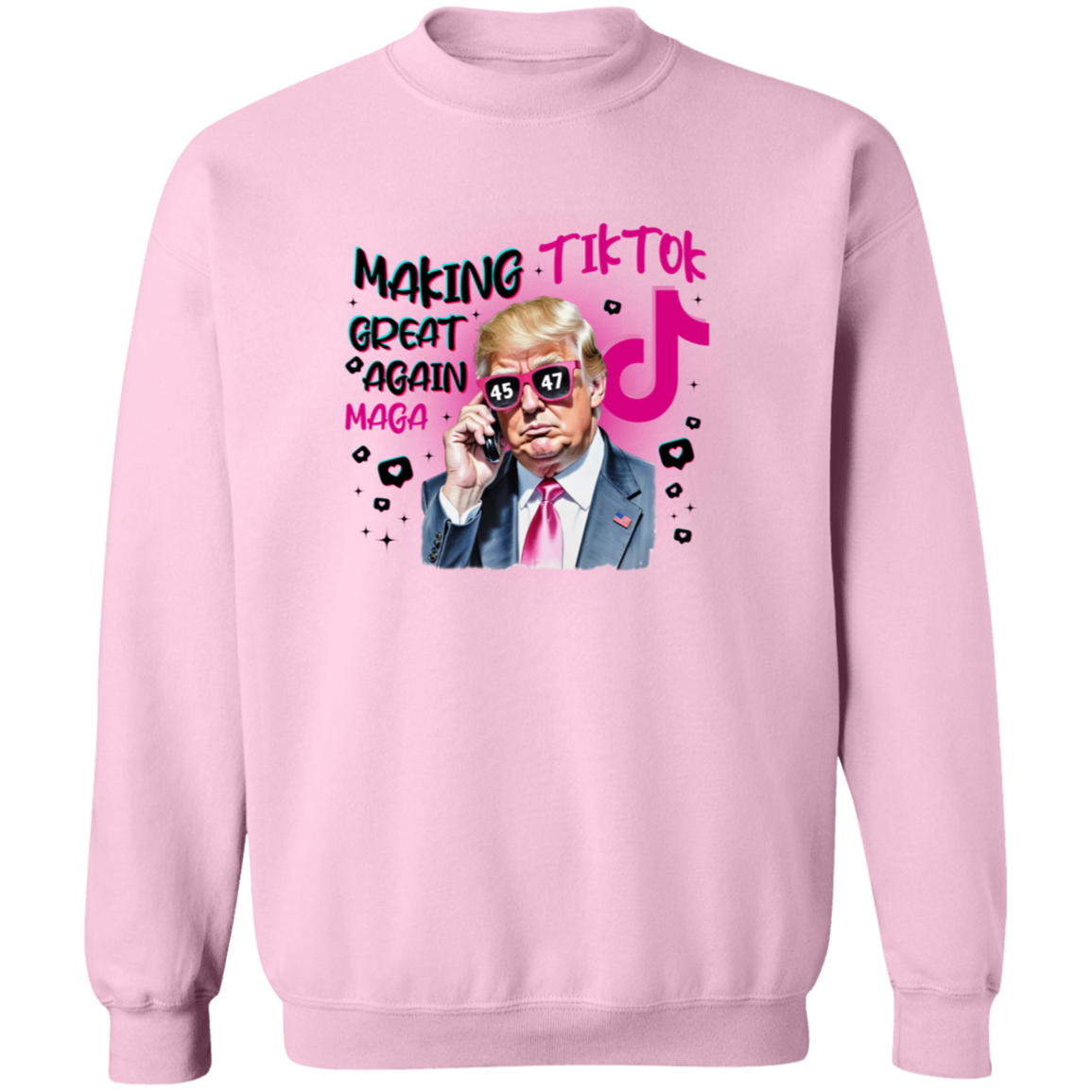 Trump Save Tiktok - Making TikTok Great Again Bright Shirt CH07 67296