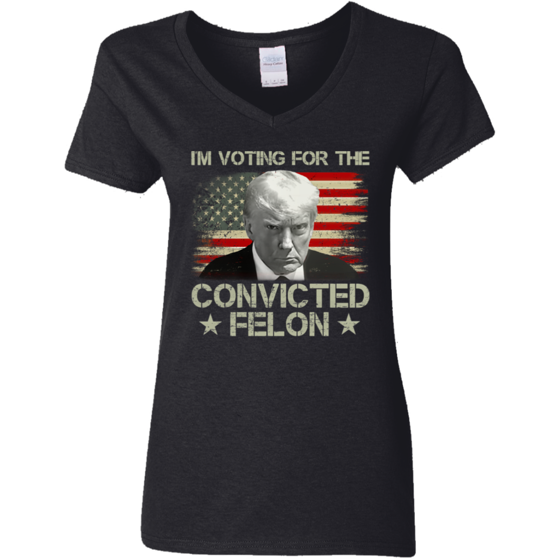 I'm Voting Convicted Felon 2024 Shirt TH10 62849