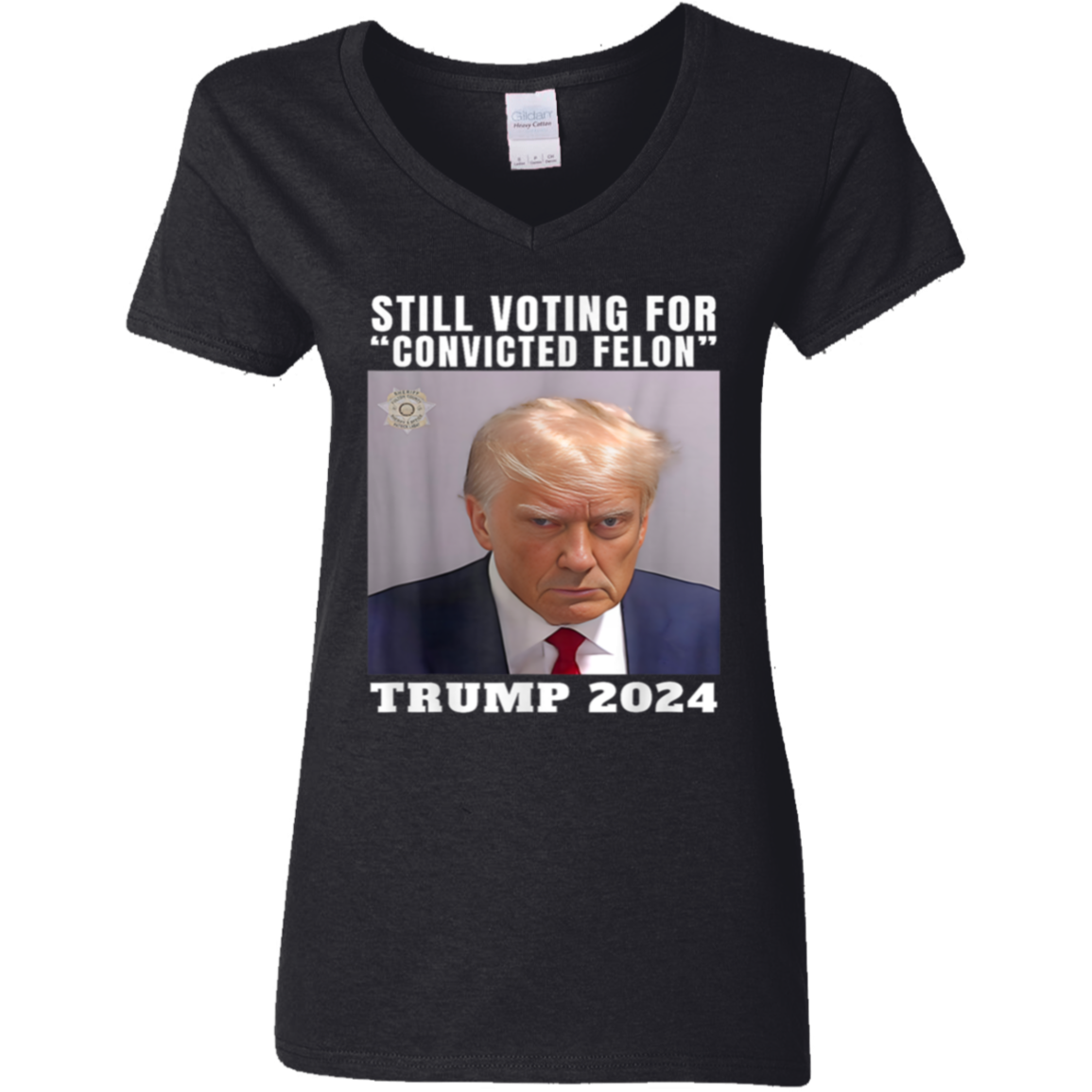 Still Voting for Convicted Felon Trump 2024 Shirt TH10 62695