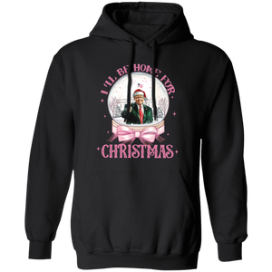 I'll Be Home For Christmas Donald Trump Dark Shirt HA75 63648