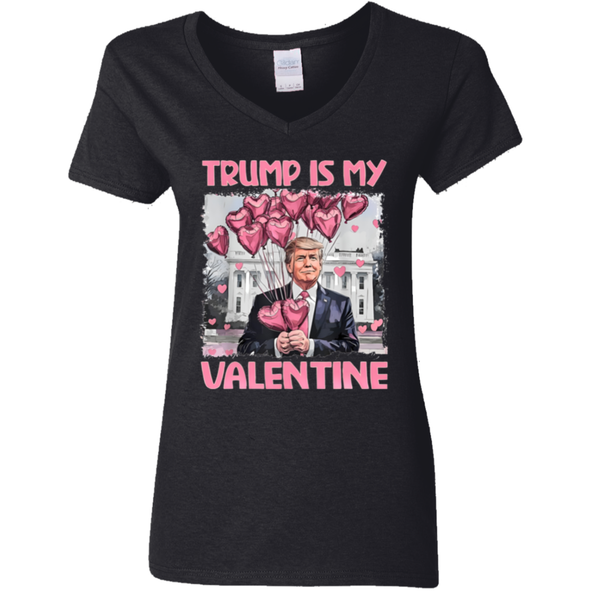 Trump Is My Valentine Dark Shirt For Trump Supporters HA75 64314