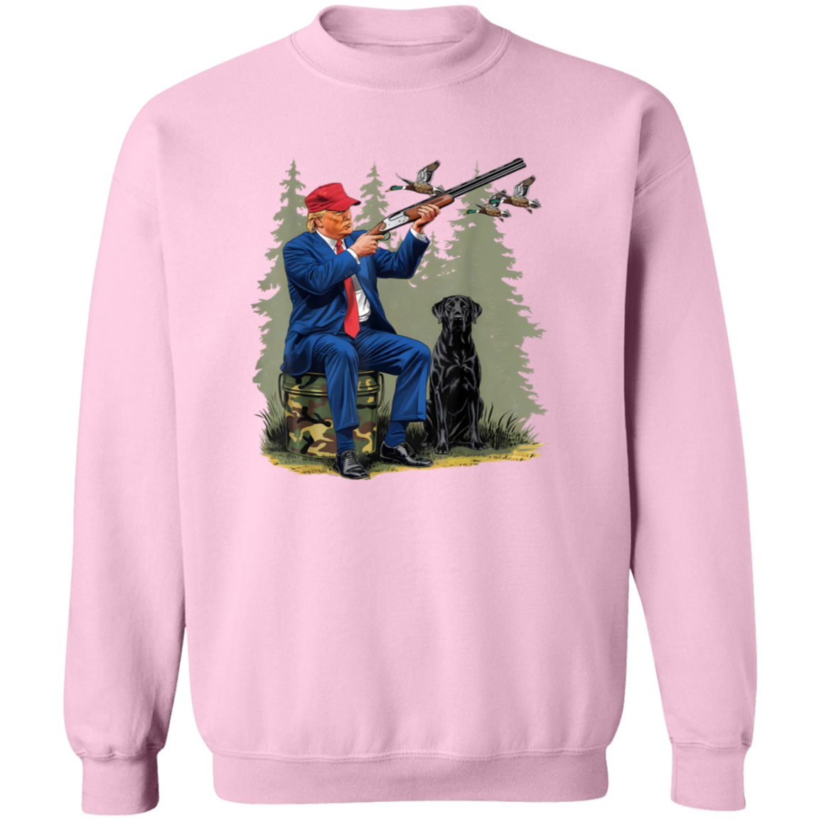 Trump Duck Hunting Bright Shirt HA75 63918