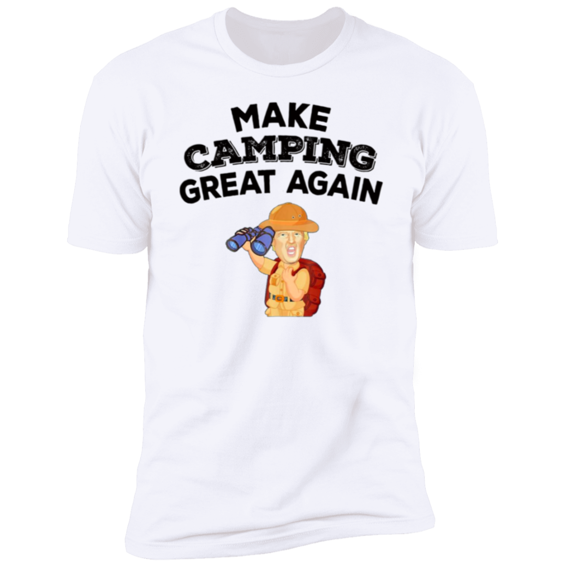 Make Camping Great Again Bright Shirt TH10 64147