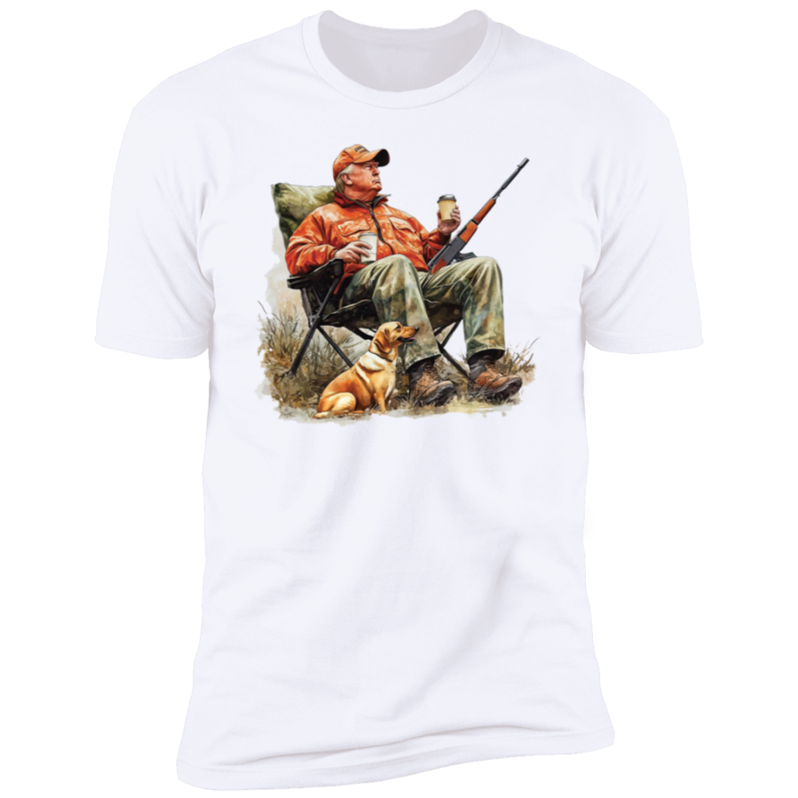 Patriotic Trump Hunting Gear Perfect for Gun Lovers and Hunters Bright Shirt LM32 63873