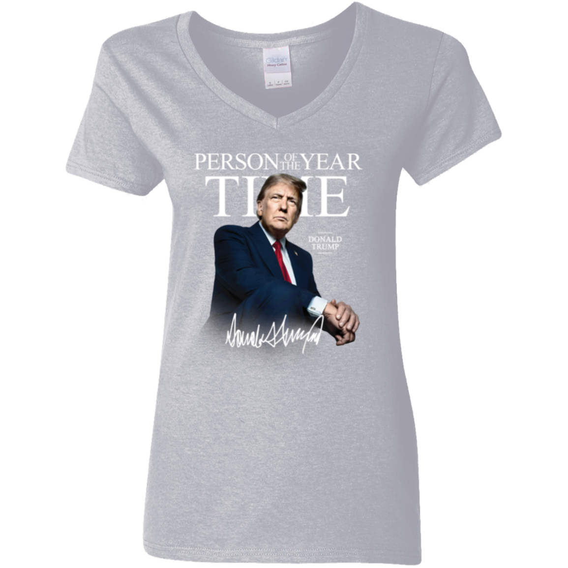 Trump's Time Person of the Year Dark Shirt HA75 64202