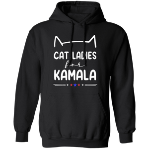 Cat Ladies For Kamala - Kamala Harris 2024 President Shirt HA75 63344