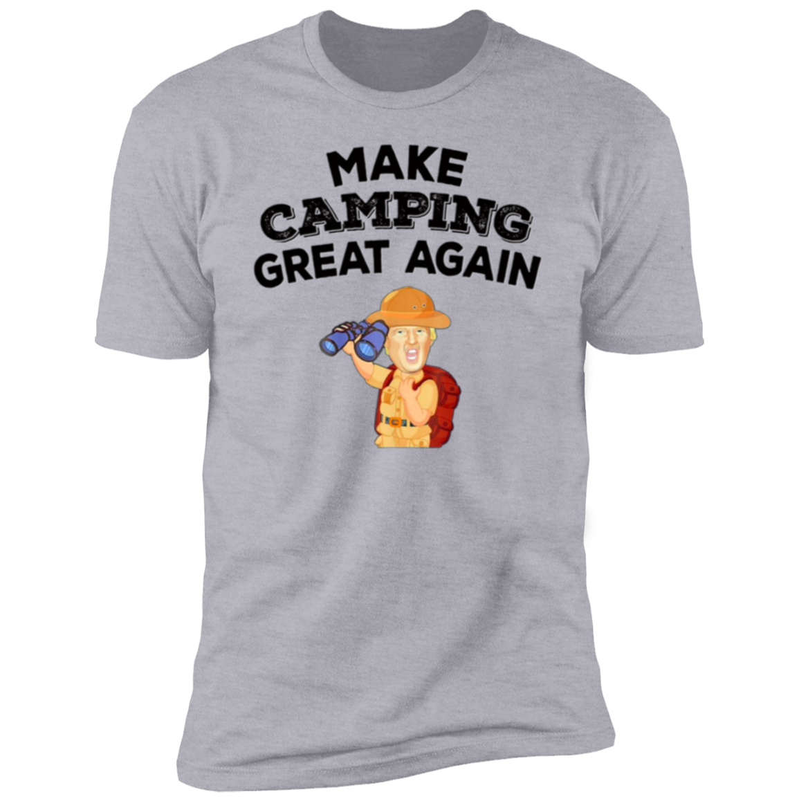 Make Camping Great Again Bright Shirt TH10 64147