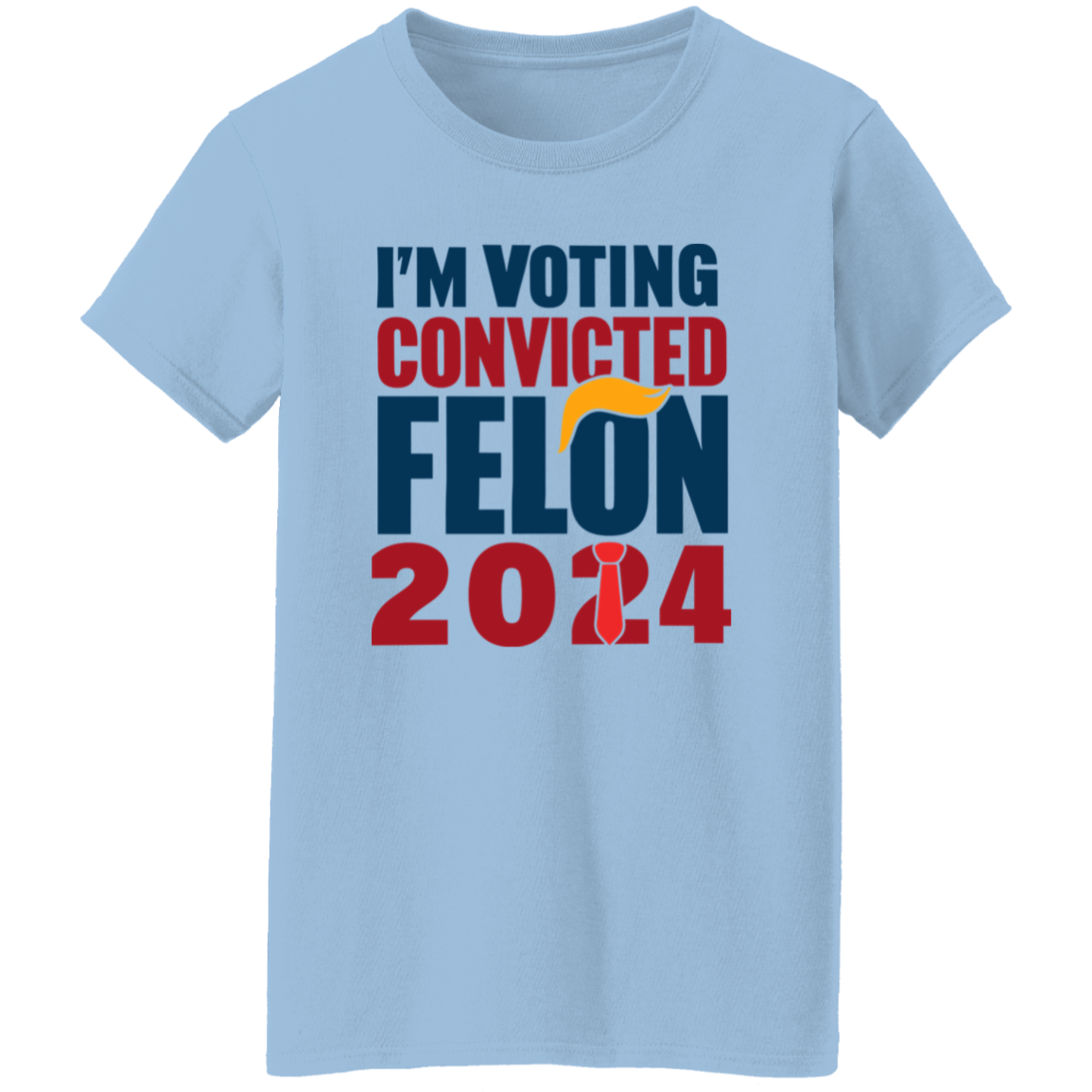 Donald Trump I'm Voting Convicted Felon 2024 Shirt DM01 62769