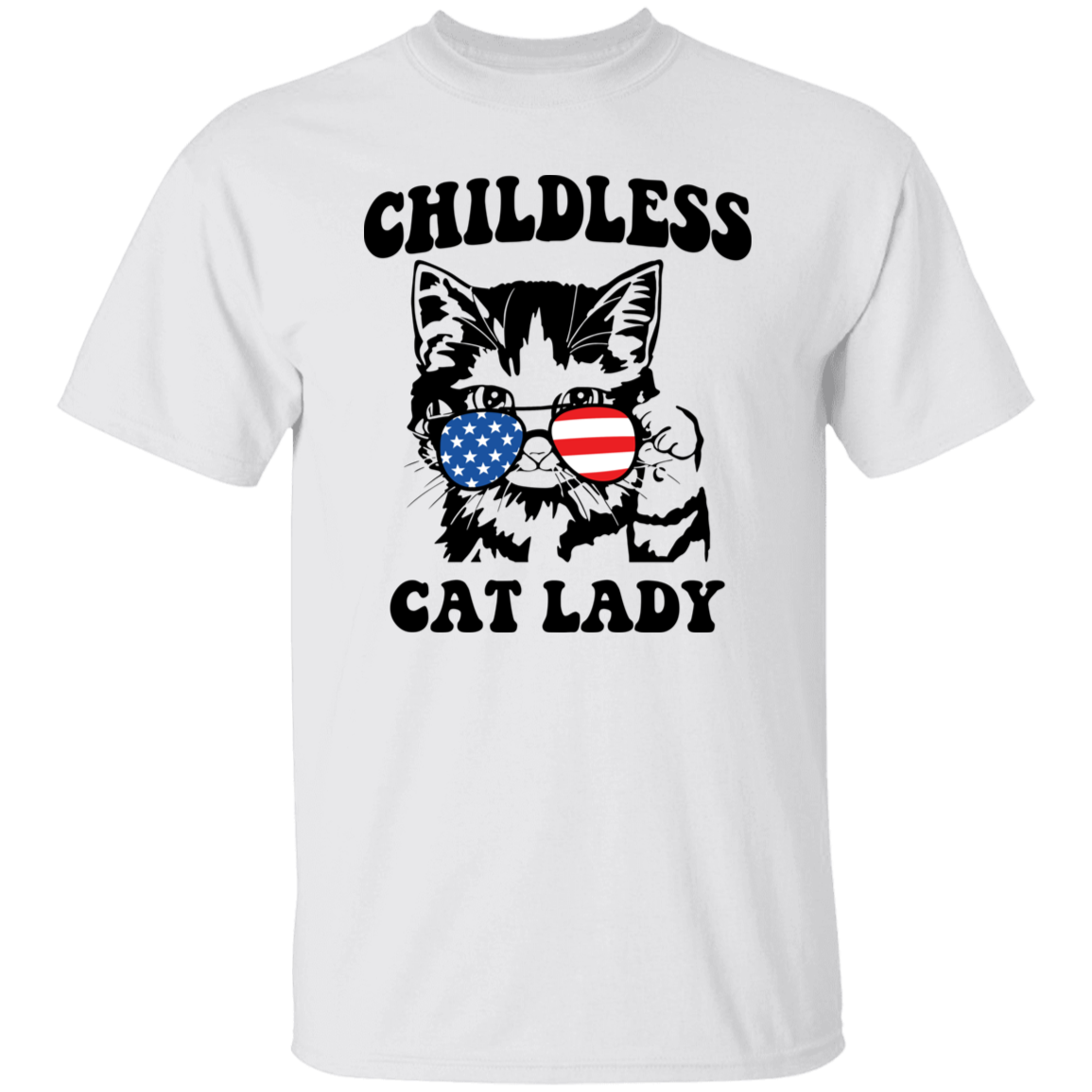 Childless Cat Lady Kamala Harris Bright Shirt HO82 65066