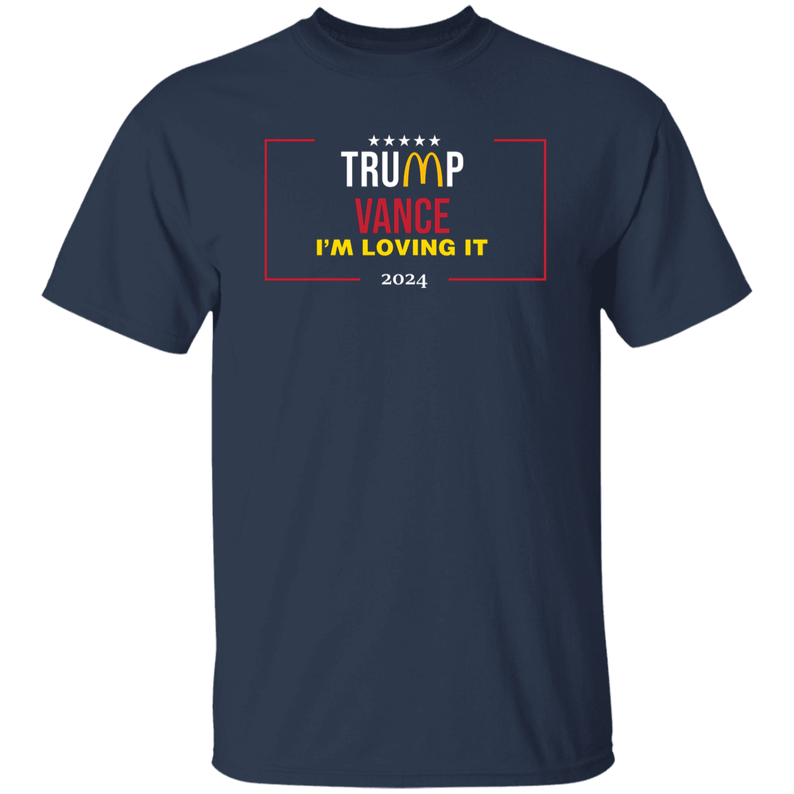 Trump Vanve I Lovin' It 2024 Dark Shirt TH10 63573