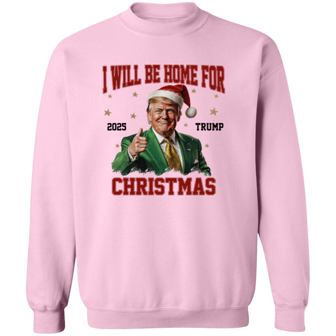I'll Be Home for Christmas Trump Xmas Political Shirt HA75 63722
