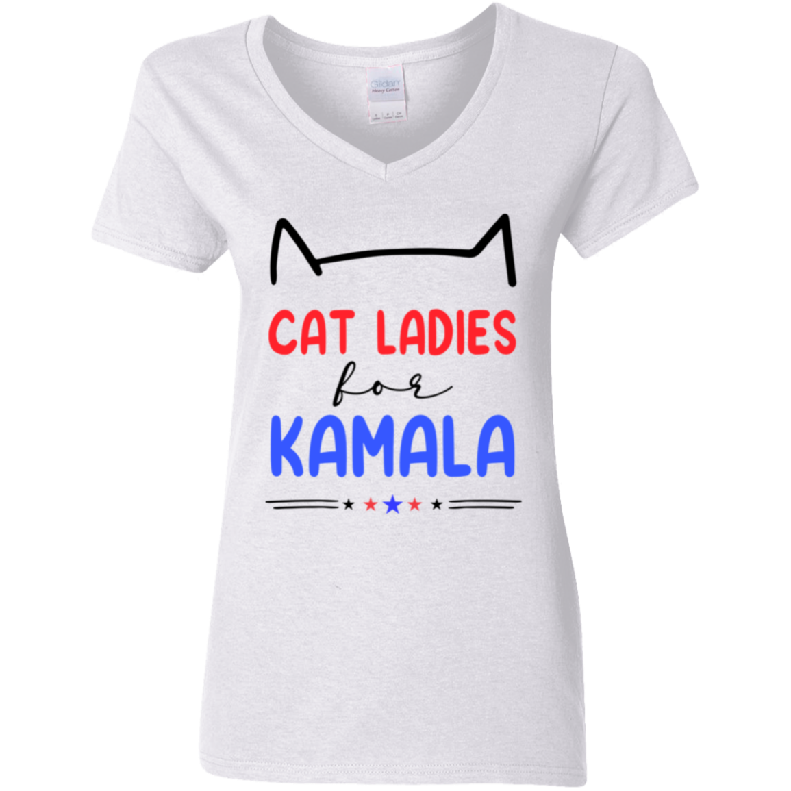 Cat Ladies For Kamala - Kamala Harris 2024 President Bright Shirt HA75 63342