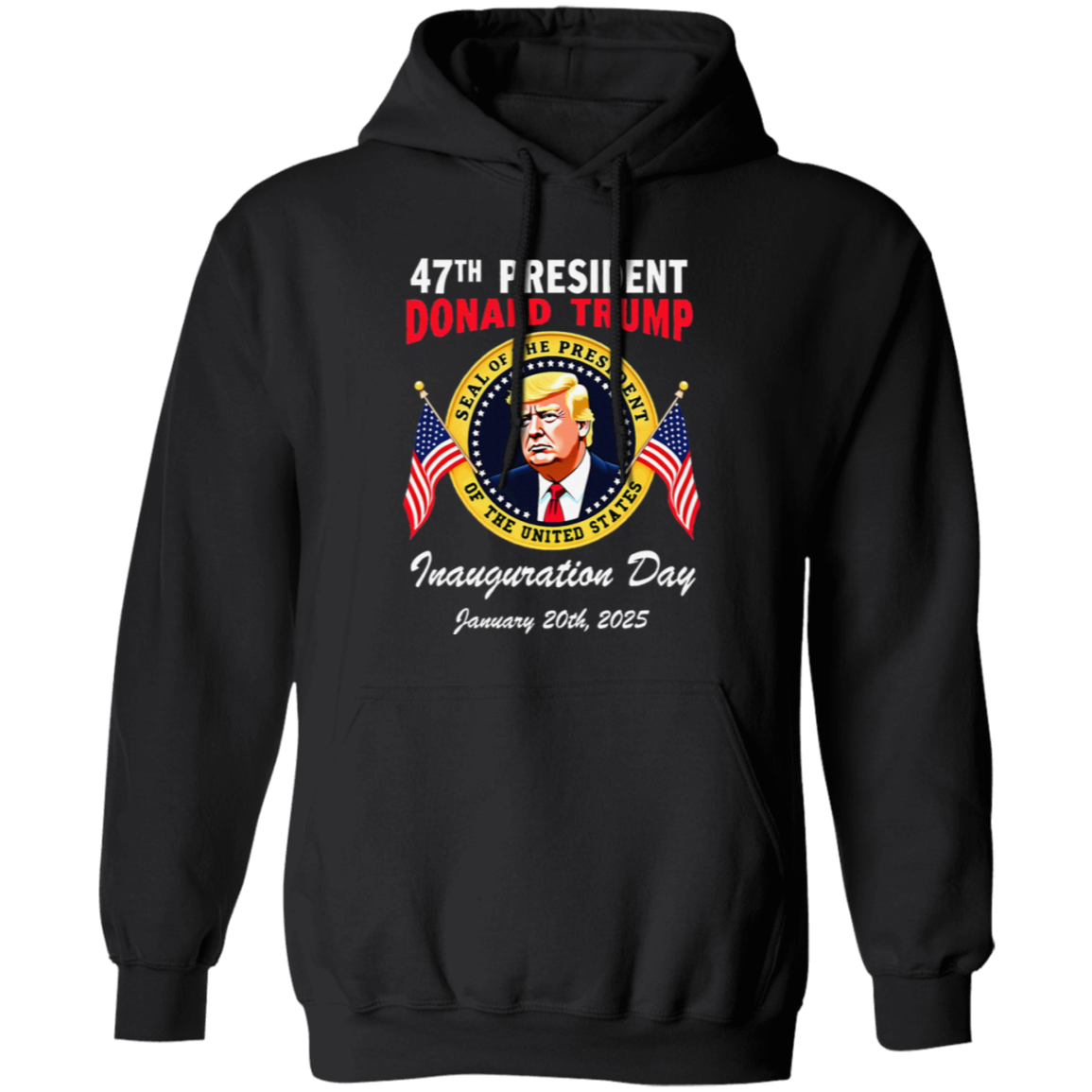 47th President Donald Trump Inauguration Day January 20th 2025 Dark Shirt HO82 65646