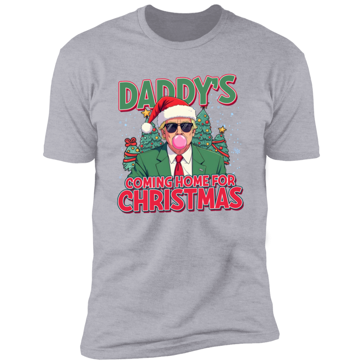 Daddy's Coming Home For Christmas Dark Shirt TH10 64061