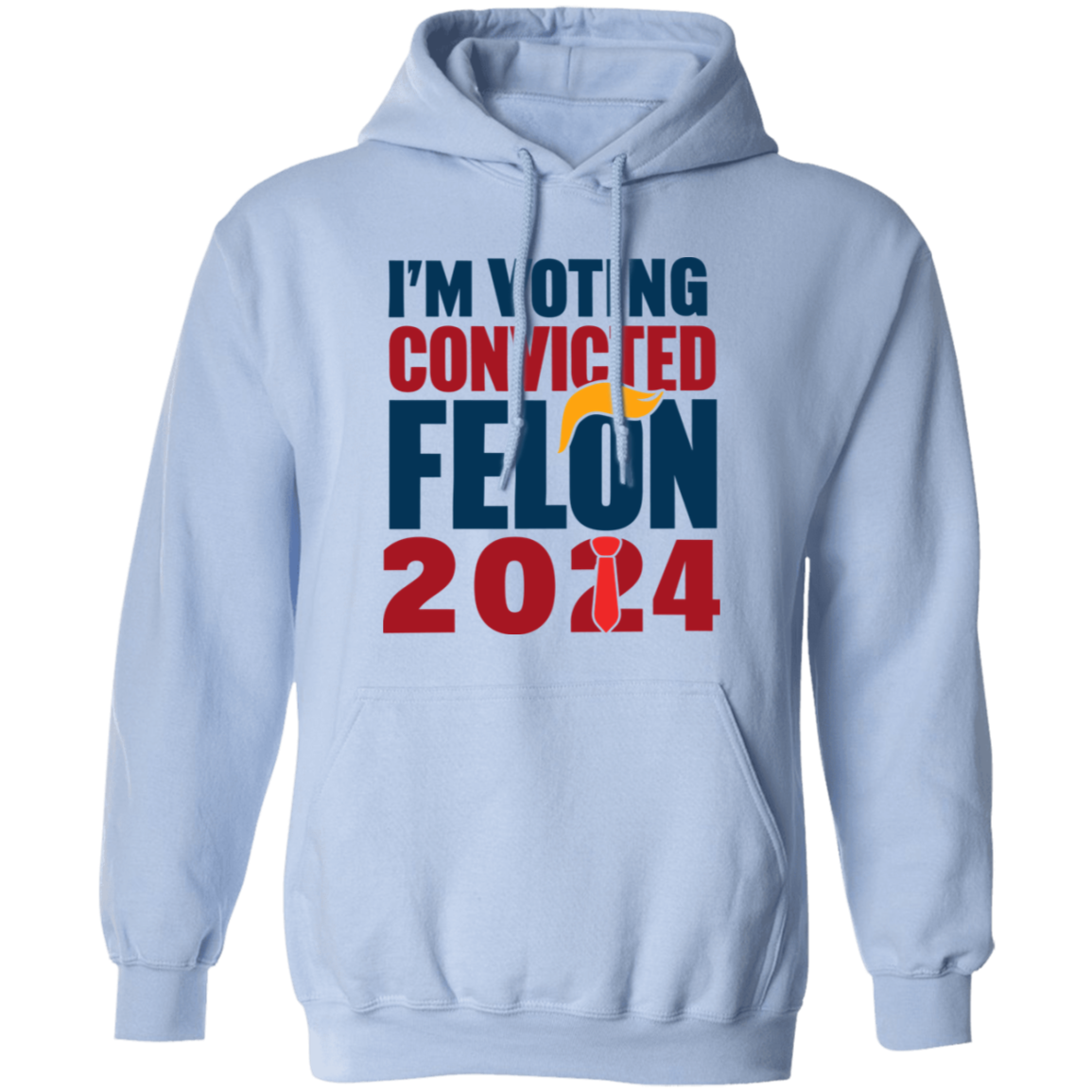 Donald Trump I'm Voting Convicted Felon 2024 Shirt DM01 62769